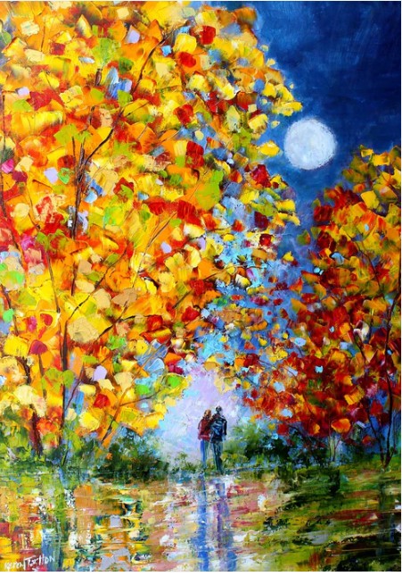 Enjoy 1000pc Jigsaw Puzzle – Autumn Moon