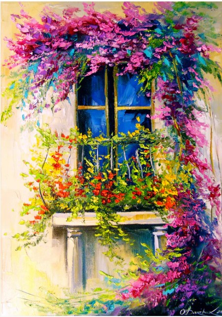 Enjoy 1000pc Jigsaw Puzzle – Blooming Balcony