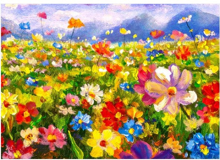 Enjoy 1000pc Jigsaw Puzzle β Colorful Flower Meadow