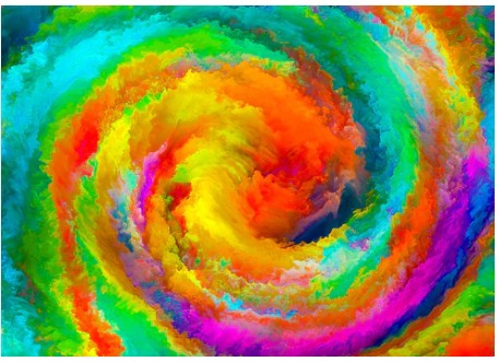 Enjoy 1000pc Jigsaw Puzzle β Colorful Gradient Swirl