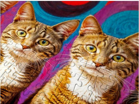 Enjoy 1000pc Jigsaw Puzzle – Five Cats