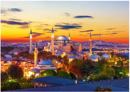 Enjoy 1000pc Jigsaw Puzzle – Hagia Sophia at Sunset
