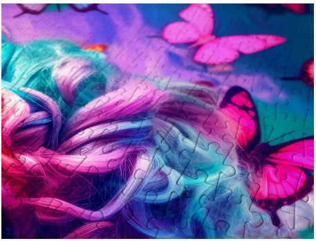 Enjoy 1000pc Jigsaw Puzzle – Queen of Butterflies
