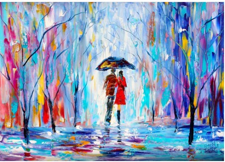 Enjoy 1000pc Jigsaw Puzzle β Rainy Love