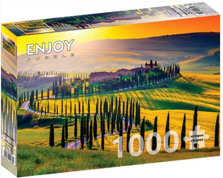 Enjoy 1000pc Jigsaw Puzzle – Tuscany Sunset