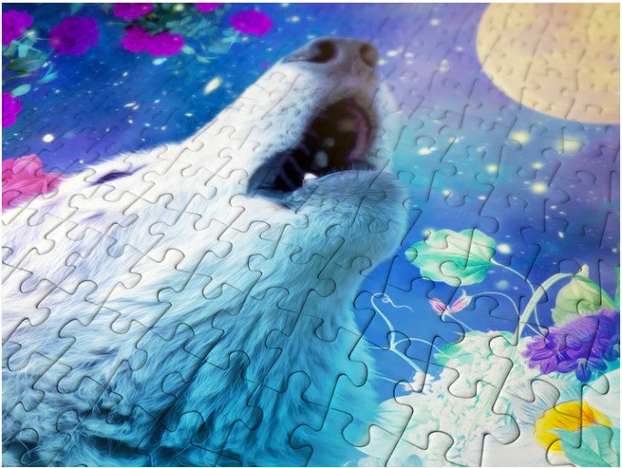 Enjoy 1000pc Jigsaw Puzzle – Wolf Moon