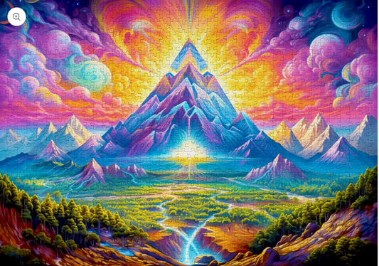 Enjoy 1000pc Jigsaw Puzzle – Woodland Pyramids