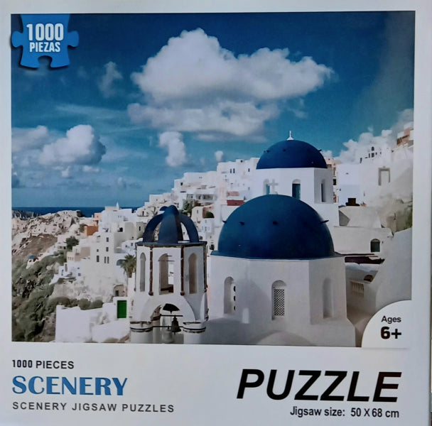 PIP Games 1000pc Scenery Jigsaw Puzzle – Santorini