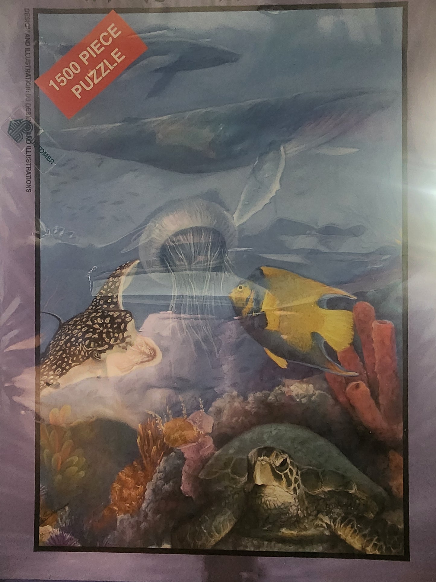 1500pc Jigsaw Puzzle – Whales and Friends