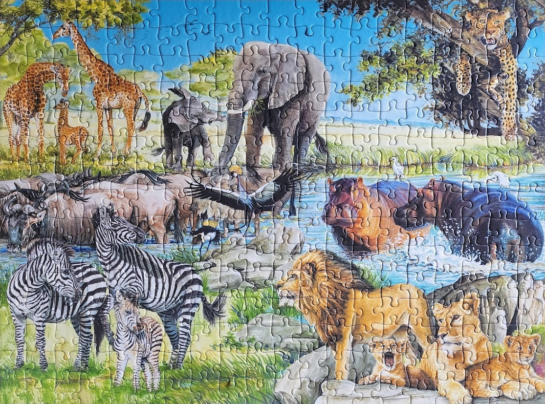 Ravensburger 300pc Jigsaw Puzzle – Africa’s Animals (Preloved)