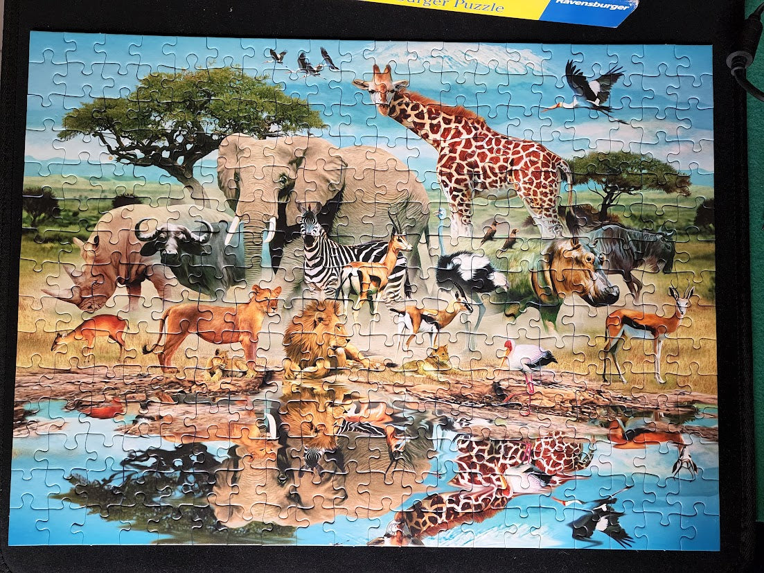 Ravensburger 300pc Jigsaw Puzzle – Watering Hole (Preloved)
