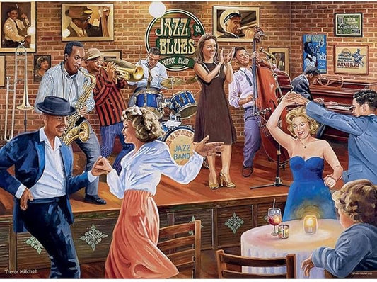 Ravensburger 500pc Jigsaw Puzzle – Jumpin’ Jive (Preloved)