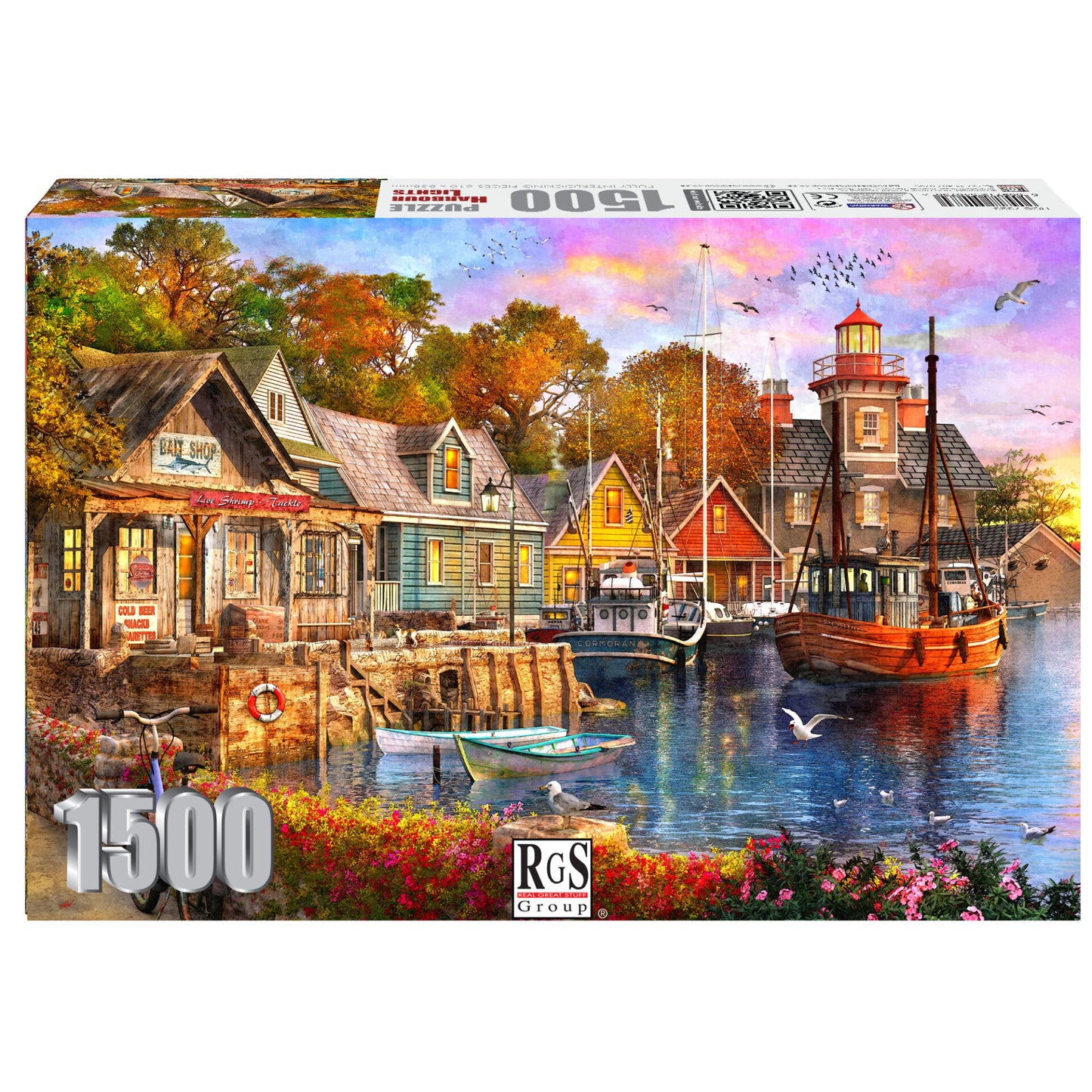 RGS Group 1500pc Jigsaw Puzzle – Harbour Lights