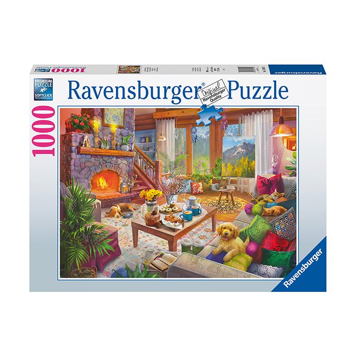 Ravensburger 1000pc Puzzle – Cozy Cabin
