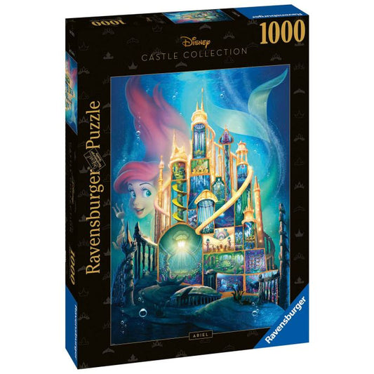 Ravensburger 1000pc Puzzle – Disney Castle Collection: Ariel