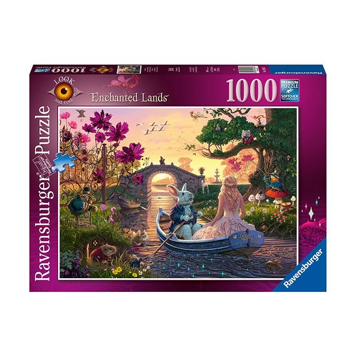 Ravensburger 1000pc Puzzle – Enchanted Lands Look & Find