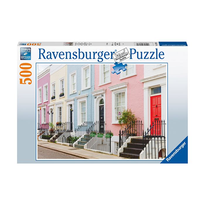 Ravensburger 500pc Puzzle – Colourful Townhouses in London