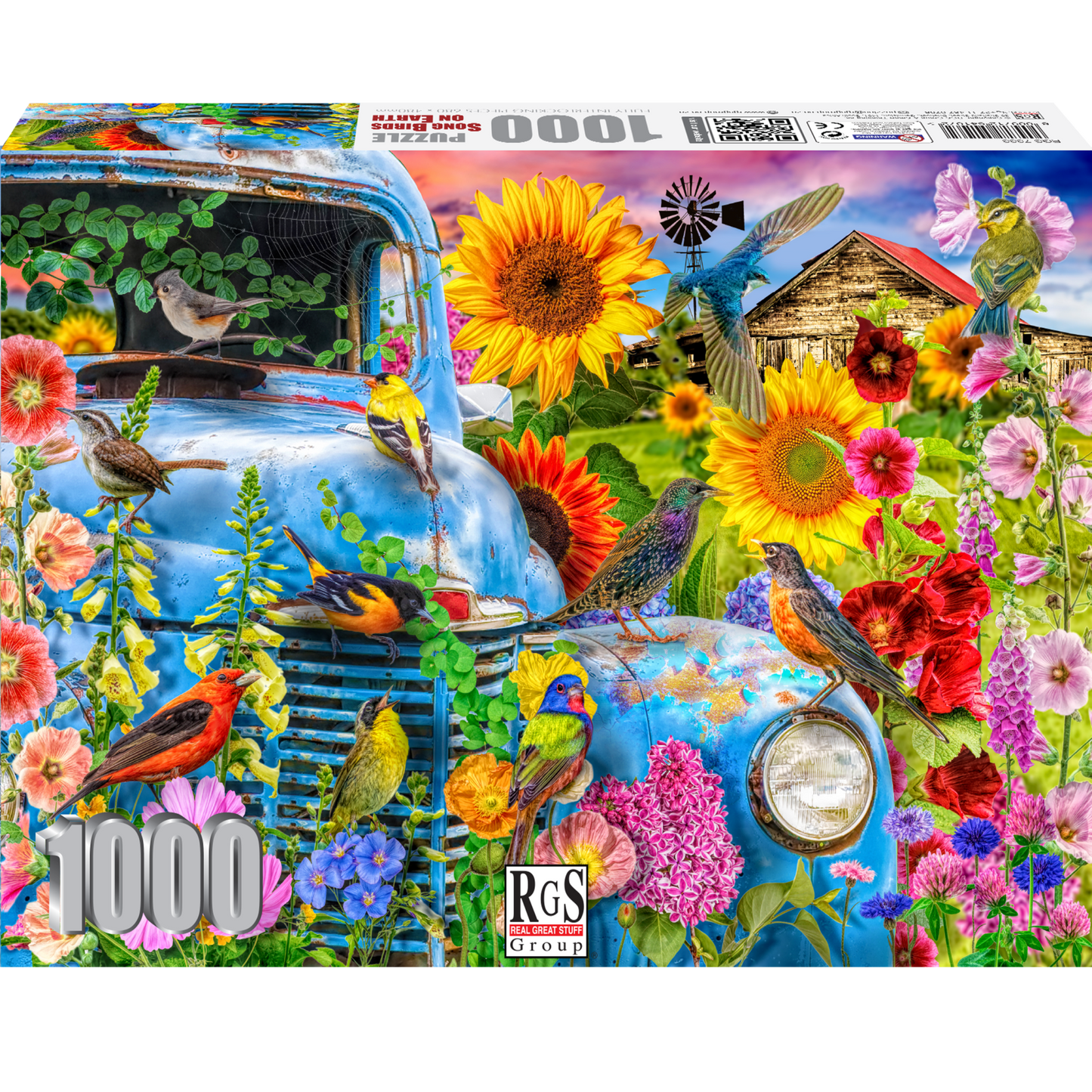 RGS Group 1000pc Jigsaw Puzzle – Song Birds on Earth