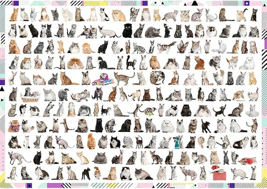 Trefl 1000pc Jigsaw Puzzle β Cats Collage