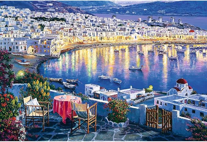 Trefl 1500pc Jigsaw Puzzle – Mykonos at Sunset