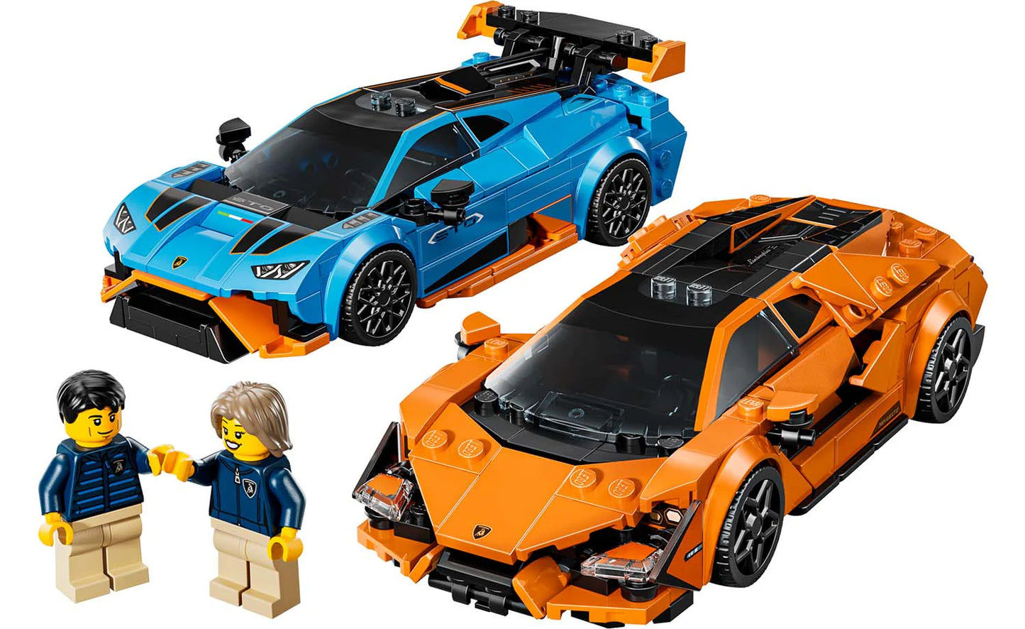 LEGO Speed Champions – Lamborghini Revuelto & Huracán STO