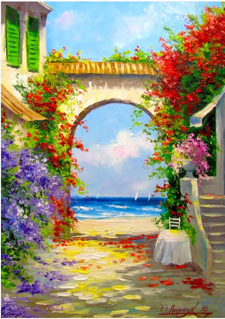 Enjoy 1000pc Jigsaw Puzzle – At the Sea Shore