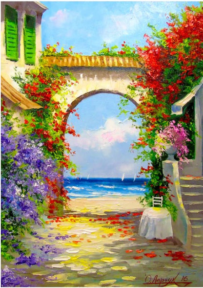 Enjoy 1000pc Jigsaw Puzzle – At the Sea Shore