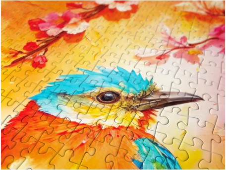 Enjoy 1000pc Jigsaw Puzzle – Colorful Birdie