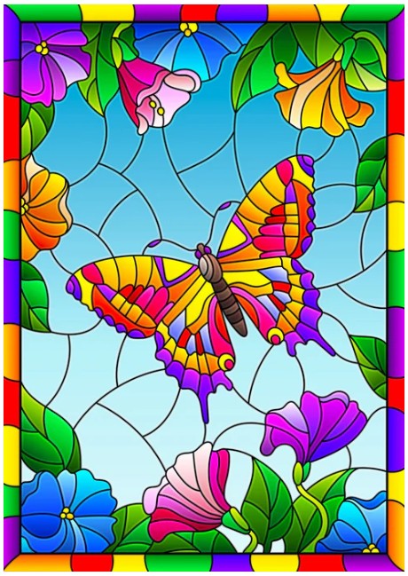Enjoy 1000pc Jigsaw Puzzle – Crystal Butterfly