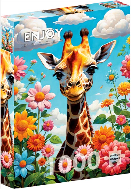 Enjoy 1000pc Jigsaw Puzzle – Cute Giraffe