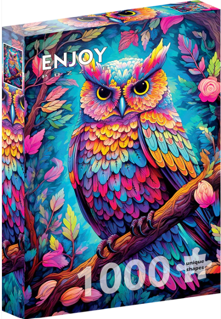 Enjoy 1000pc Jigsaw Puzzle – Dazzling Owl