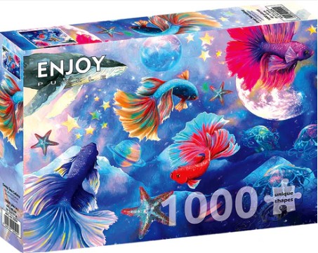 Enjoy 1000pc Jigsaw Puzzle – Deep Sea Galaxy