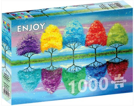Enjoy 1000pc Jigsaw Puzzle – Each Tree Has Its Own Colorful History