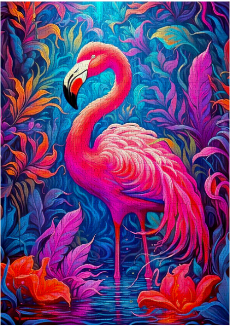 Enjoy 1000pc Jigsaw Puzzle – Flamingo Miracle