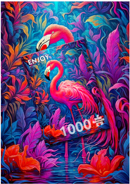 Enjoy 1000pc Jigsaw Puzzle – Flamingo Miracle