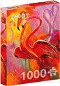 Enjoy 1000pc Jigsaw Puzzle – Flamingo