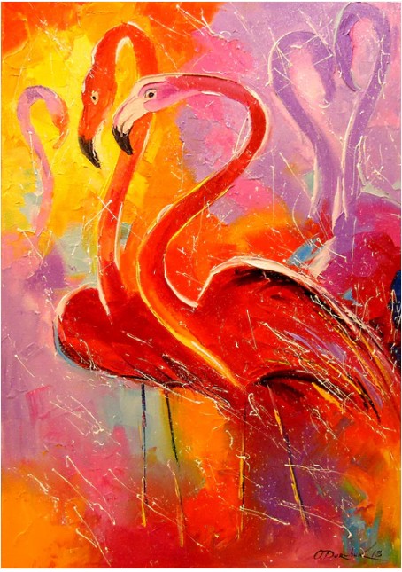 Enjoy 1000pc Jigsaw Puzzle – Flamingo