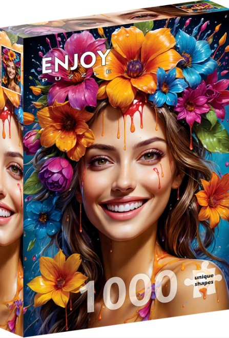 Enjoy 1000pc Jigsaw Puzzle – Flower Girl