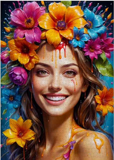 Enjoy 1000pc Jigsaw Puzzle – Flower Girl