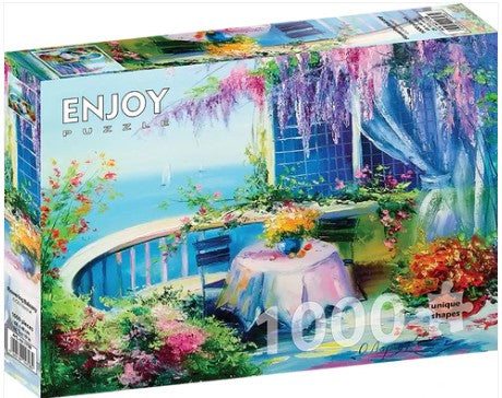 Enjoy 1000pc Jigsaw Puzzle – Flowering Balcony