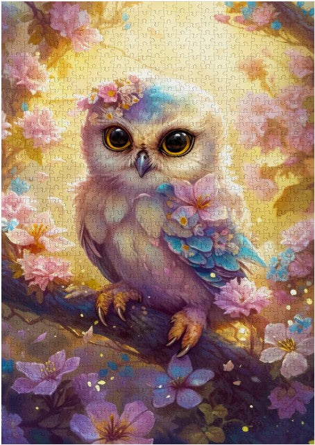 Enjoy 1000pc Jigsaw Puzzle – Gentle Owl