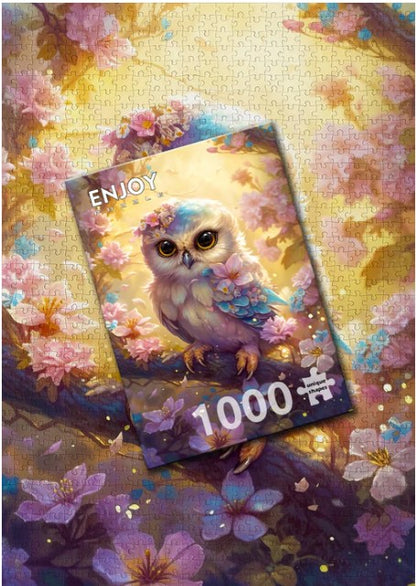 Enjoy 1000pc Jigsaw Puzzle – Gentle Owl