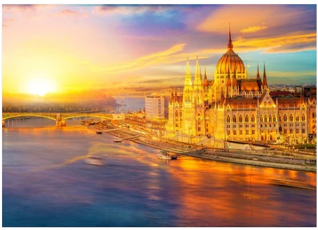 Enjoy 1000pc Jigsaw Puzzle – Hungarian Parliament at Sunset