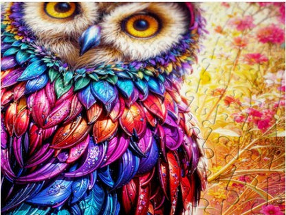 Enjoy 1000pc Jigsaw Puzzle – Neon Owl