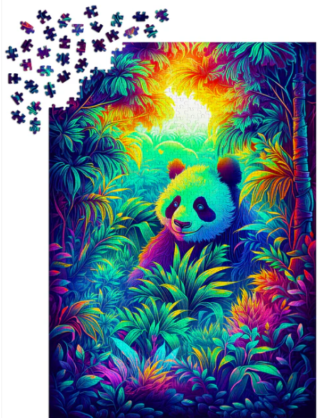 Enjoy 1000pc Jigsaw Puzzle – Panda Corner