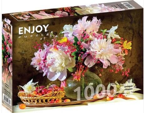 Enjoy 1000pc Jigsaw Puzzle – Peonies Beauty