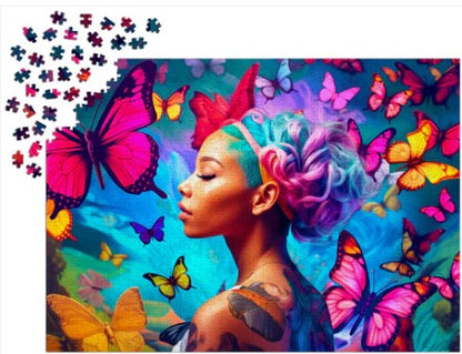 Enjoy 1000pc Jigsaw Puzzle – Queen of Butterflies