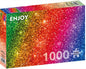Enjoy 1000pc Jigsaw Puzzle – Rainbow Glitter Gradient