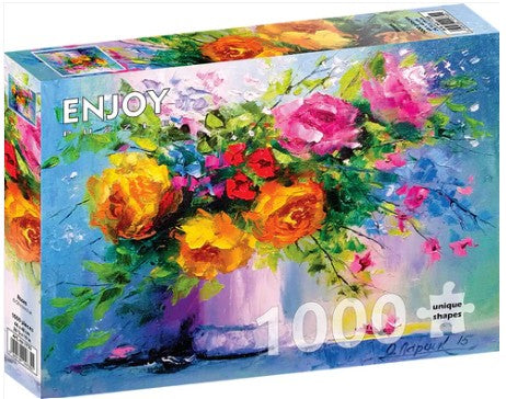 Enjoy 1000pc Jigsaw Puzzle – Roses