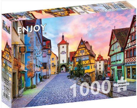 Enjoy 1000pc Jigsaw Puzzle – Rothenburg Old Town, Germany